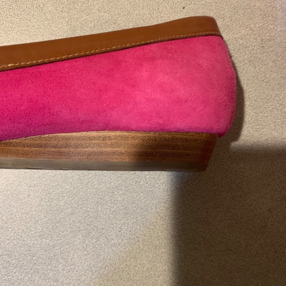 Anne Klein Pink Suede Leather Loafers sz 8.5 M - Picture 7 of 7